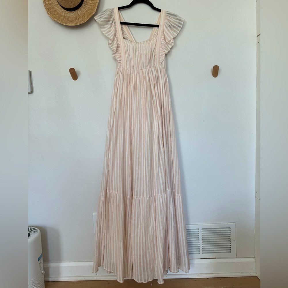 Ulla Johnson for Barneys Ariane Maxi Dress Pink